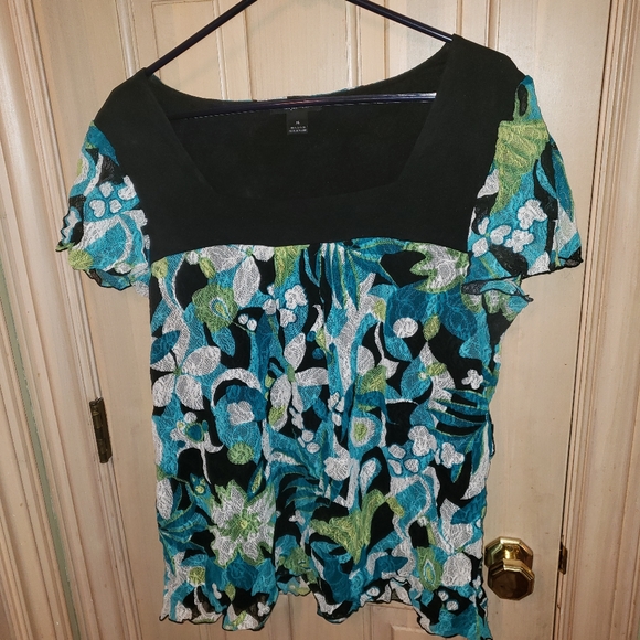 Style & Co. Tops - Misses sz XL Style & Co. Lace shirt